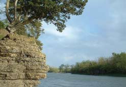 Cliff Next to River